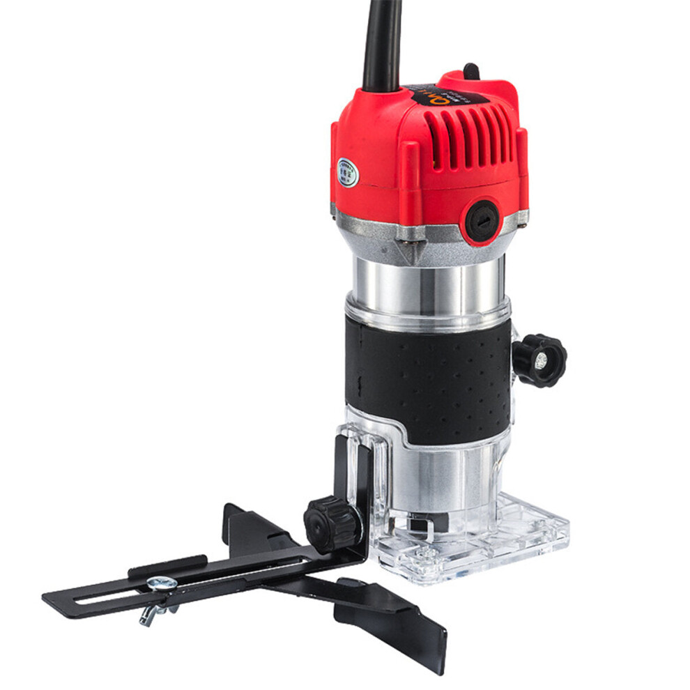 (UK Plug) 110V/220V 2300W Electric Hand Trimmer Router Wood Laminate Palm Joiners Working Cutting Machine