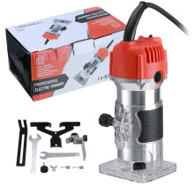 1200W 220V 6.35mm 1/4" Electric Hand Trimmer Wood Laminate Palm Router Joiner Tool
