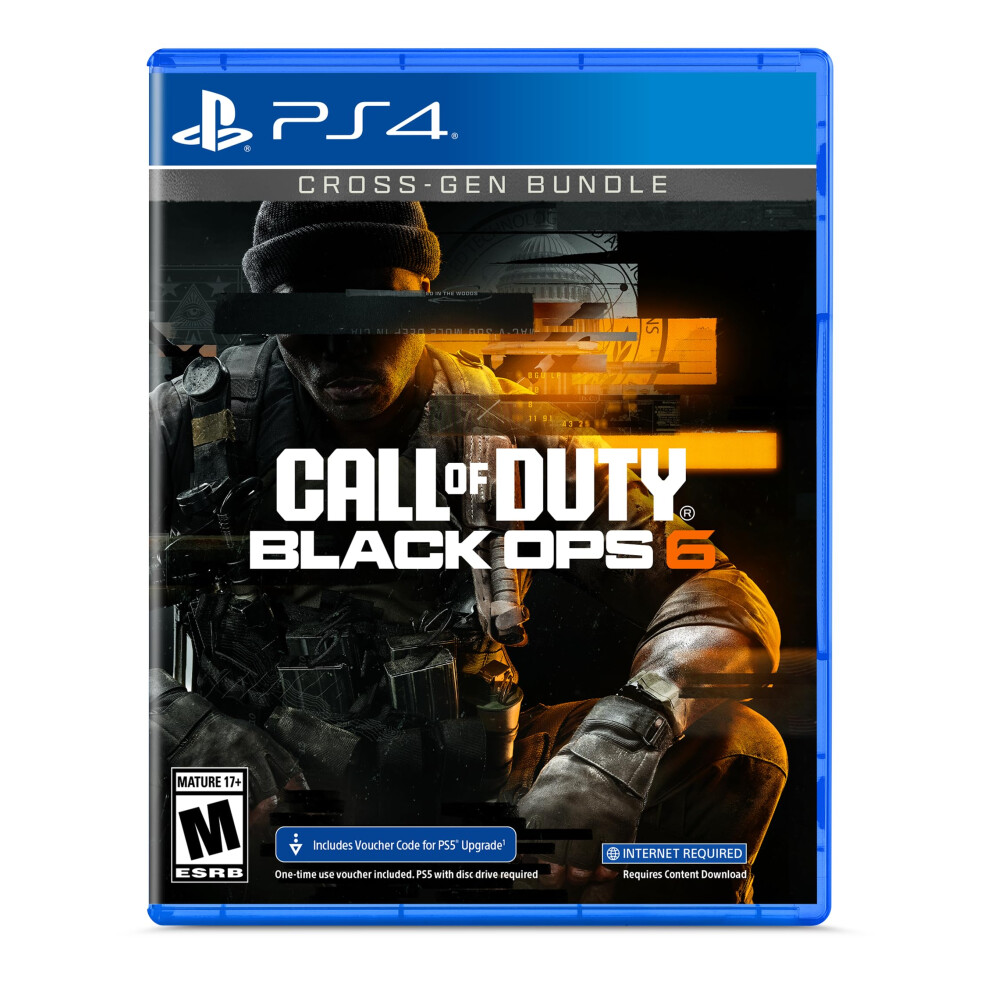 Microsoft Call Of Duty: Ops 6 - Cross-Gen Bundle - Playstation 4 And Playstation 5 Black