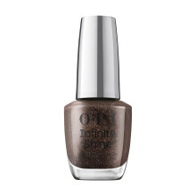 OPI Infinite Shine My Private Jet | Opaque Dark Black Pearl Long Wear Gel Like Nail Polish | Vegan  Long Lasting  Streak Free