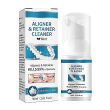 Denture-whitening Cleaner 360 Degree All Round Cleaning False Tooth Cleaning Agents for Invisaligns Aligners