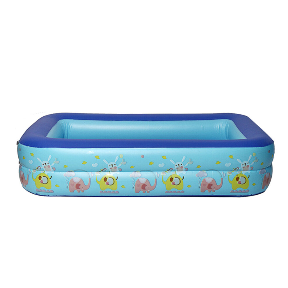 (M) 1-4 Persons Inflatable Swimming Pool Outdoor Summer Inflatable Pool Air Pump for Children Adult