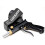 (Black) Gravity Feed Sandblasting Gu n Air Sandblaster Sand Sprayer Tools Rust Remove Sandblaster Air Tool 10