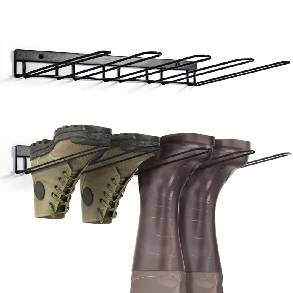 4 Pairs Heavy Duty Metal Boot Stand for Rain Boots