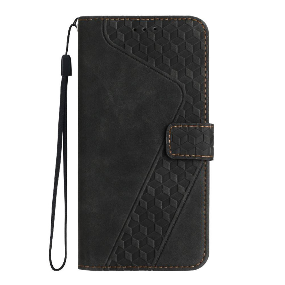 (Black) Phone Case For Samsung Galaxy A36 5G Card Slots Cover Magnetic Kickstand Flip Folio Wallet Black 764544170376