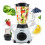 (Blue) Bistro Chef 2-in-1 Mixer Blender 850W 4