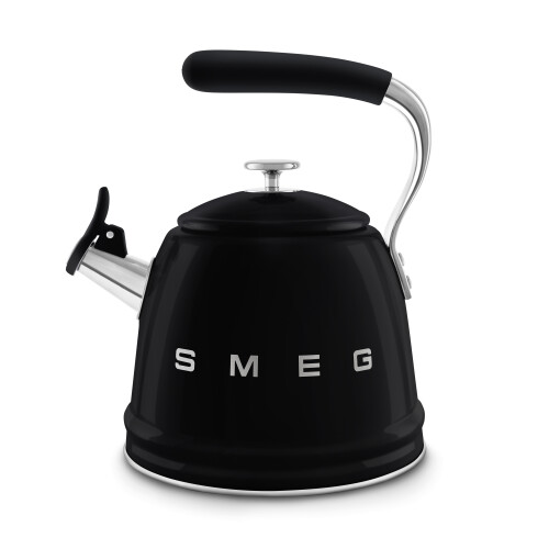Smeg SMEG STOVETOP KETTLE 50STYLE BLACK WKF01BL