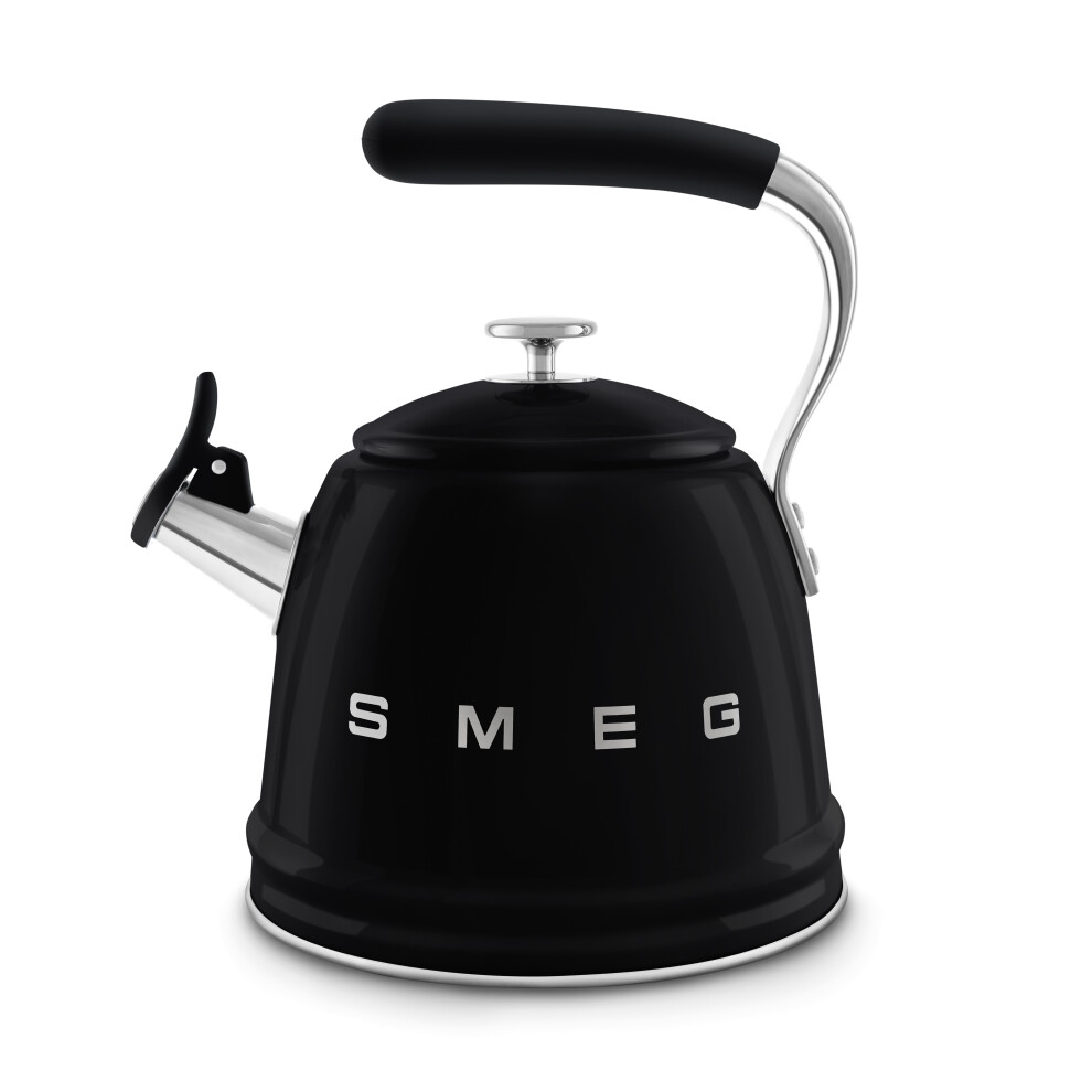SMEG STOVETOP KETTLE 50STYLE BLACK WKF01BL
