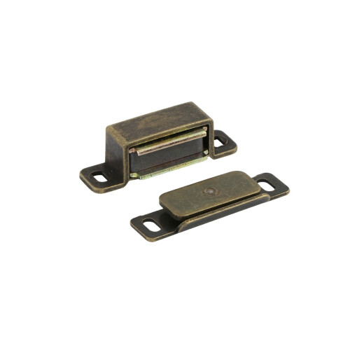 (Florentine bronzed) Magnetic Catch for 6 kg Pull Framed Doors