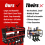 Toolganize Power Tool Organiser Storage Rack - Milwaukee Red 6