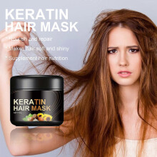 (3Pcs)Keratin Hair Mask, Moisturizing Hair Mask For Moisturizing Dry And Damaged Hair, Repair For Dry Damaged & Frizzy Hair