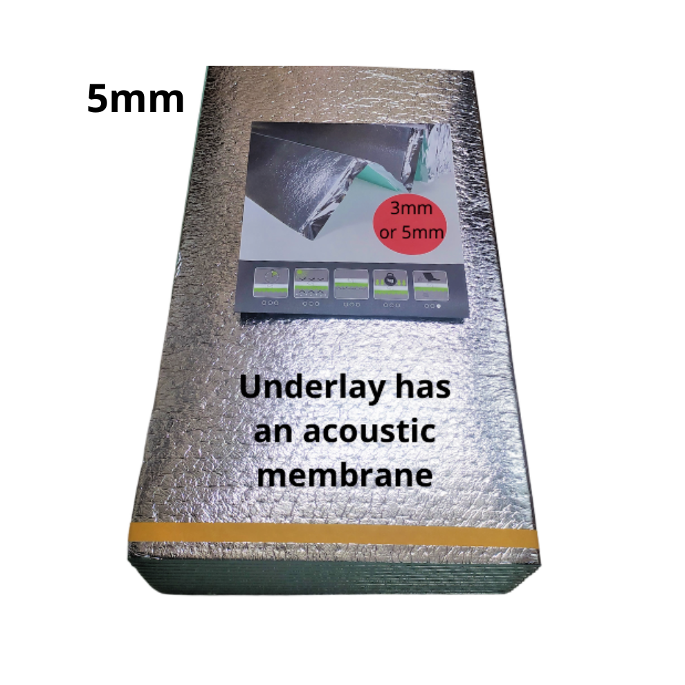 Underlay Xps With Aluminium Membrane - 5Mm - 7M2 (75.34 Ft2) 5061092900932