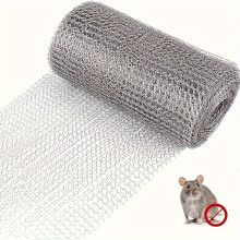 Stainless Steel Rat & Mouse Barrier - Durable Industrial-Grade Protection, 1pc