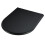 Adam Adam Double Sided Curved Stove Hearth in Black 1