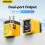 35W Fast Charger, USB-C & USB-A, EU Plug, Compact, Universal Compatibility, PD3.0 & QC 3.0, Yellow 8