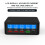 (White) 65W 5-Port USB PD Charger - Black/White, 4 USB-A + USB-C, Fast Charging, Compact, EU Plug, Universal Compatibility 8
