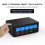 (White) 65W 5-Port USB PD Charger - Black/White, 4 USB-A + USB-C, Fast Charging, Compact, EU Plug, Universal Compatibility 9