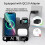 Multi-Device Charging Dock, Fast 9V Output, TYPE-C Connector, Compact & Portable for Watch, Phone, Earphones 3