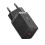 40W Dual USB-C EU Charger, Fast Charging, Compact Design, PD Protocol, Black, 110-240V, 2 Devices Simultaneously 2