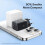40W Dual USB-C EU Charger, Fast Charging, Compact Design, PD Protocol, Black, 110-240V, 2 Devices Simultaneously 6