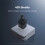 30W USB-C Charger EU Plug, Fast Charging, Compact Design, Multiple Output Options, PD Protocols, Black, 51.5x30.2mm 6