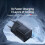 30W USB-C Charger EU Plug, Fast Charging, Compact Design, Multiple Output Options, PD Protocols, Black, 51.5x30.2mm 4