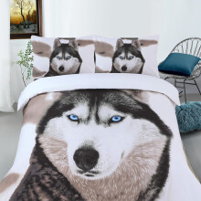 (Double) 3D Duvet Cover Set  Animal Print for Adult Kids