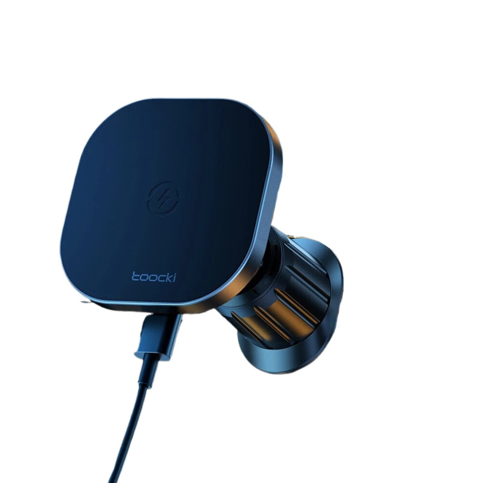 15W Magnetic Wireless Charger with USB Cable for iPhone 12, 13, 14, 15 Series - Fast, Secure, Cordless Charging
