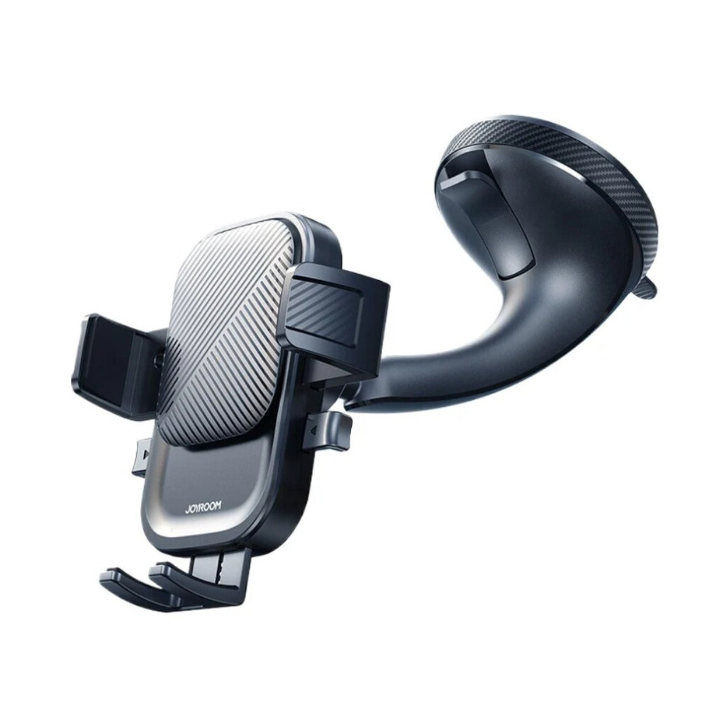 (Sucker) Car Phone Holder Mount With 360 Rotation For 4.7-6.8" Phones - Strong Suction For Dashboard/Windshield, Hands-Free Use Black 1138392766491