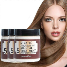(1PC)1-3pcs Vikada Nourishing Magical Treatment - 5 Seconds To Restore Soft Hair Mask