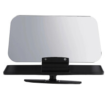 Smartphone Head-Up Display (HUD) for Cars - Reflects GPS & Navigation Apps, Fits All Smartphones, Black, 5.9" Screen