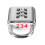 6 Digit Push Button Combination Padlock Travel Suitcase Luggage Lock 6