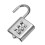 6 Digit Push Button Combination Padlock Travel Suitcase Luggage Lock 5