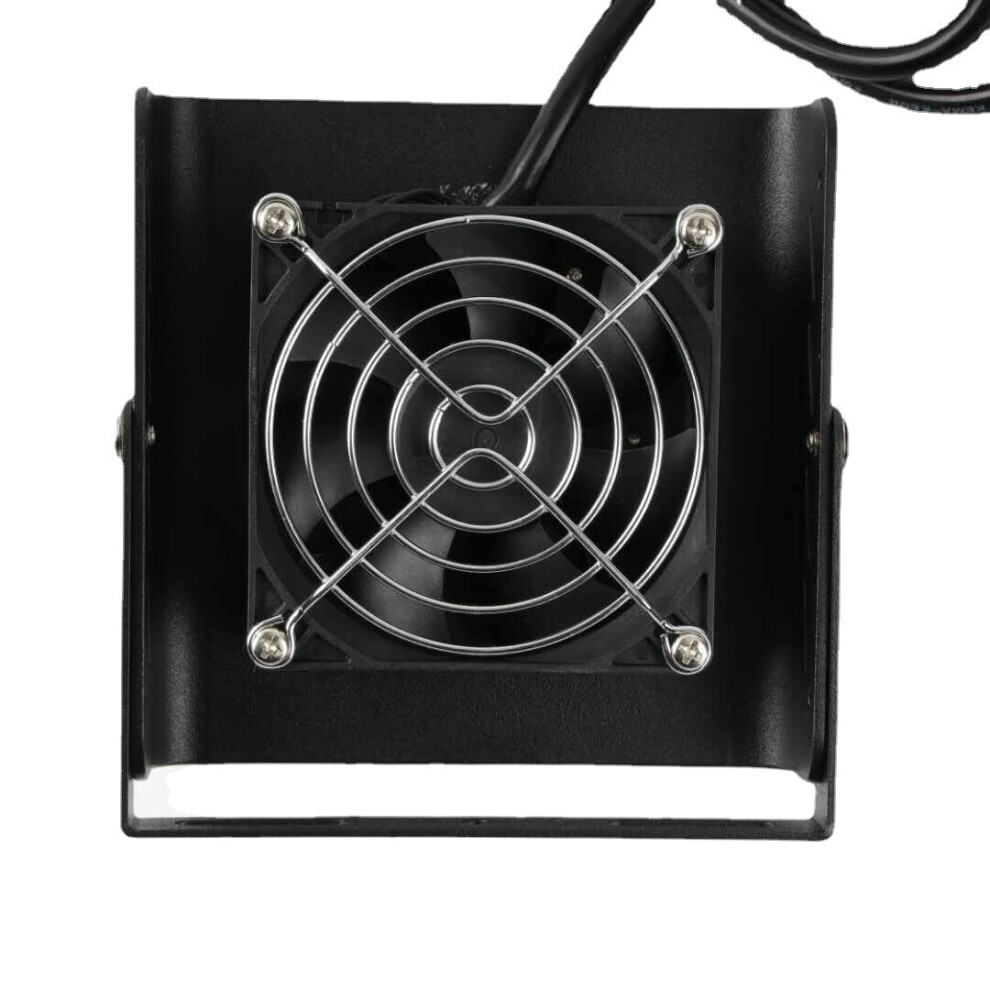 (UK Plug) Full Spectrum COB Grow Light High Brightness PAR Automatic Temperature Control LED Flood light for Indoor Grow Box Greenhouses
