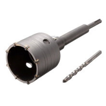 65mm Hole Saw Cutter Drill Bit with SDS Plus Shank for Concrete Cement Stone Wall