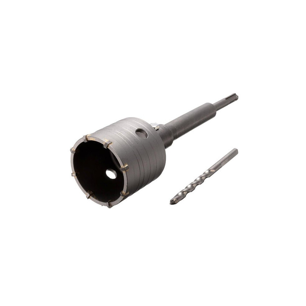65mm Hole Saw Cutter Drill Bit with SDS Plus Shank for Concrete Cement Stone Wall