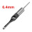 6.4mm Woodworking Square Hole Saw Drill Bit Mortising Chisel 4