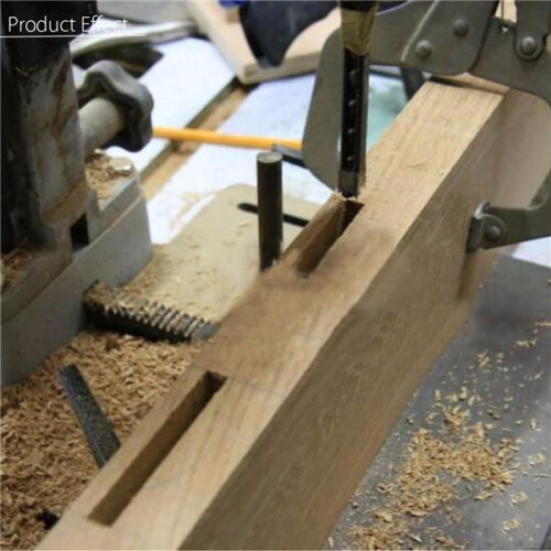 6.4mm Woodworking Square Hole Saw Drill Bit Mortising Chisel 2