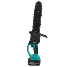 (Two Batteries, US Plug) 1500W 10in ELectric Saw Chainsaw Trimming Tool Woodworking Tool with/without Battery