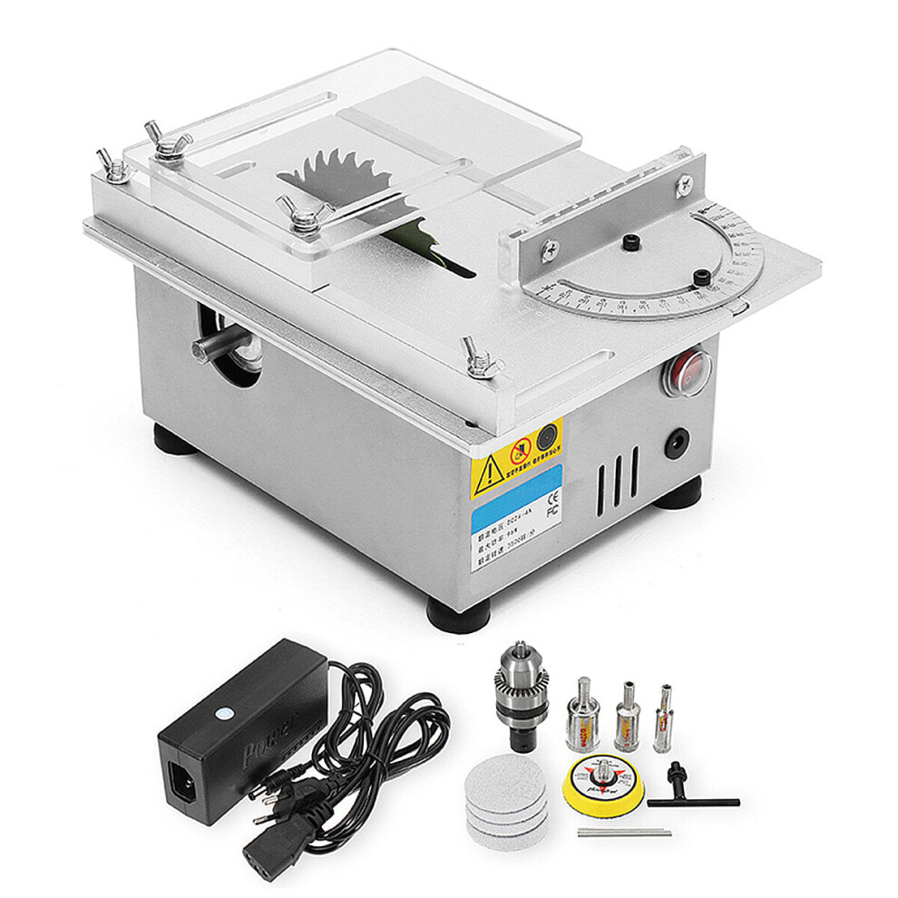 Mini Table Saws Wood Working Bench Lathe Electric Polisher Grinder Diy Model Cutting Saw 1138392131985