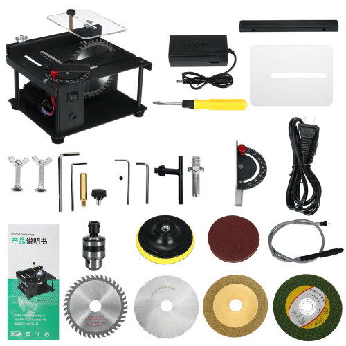 Multifunctional Small Cutting Mini Table Saw DIY Woodworking Jade Angle Table 2