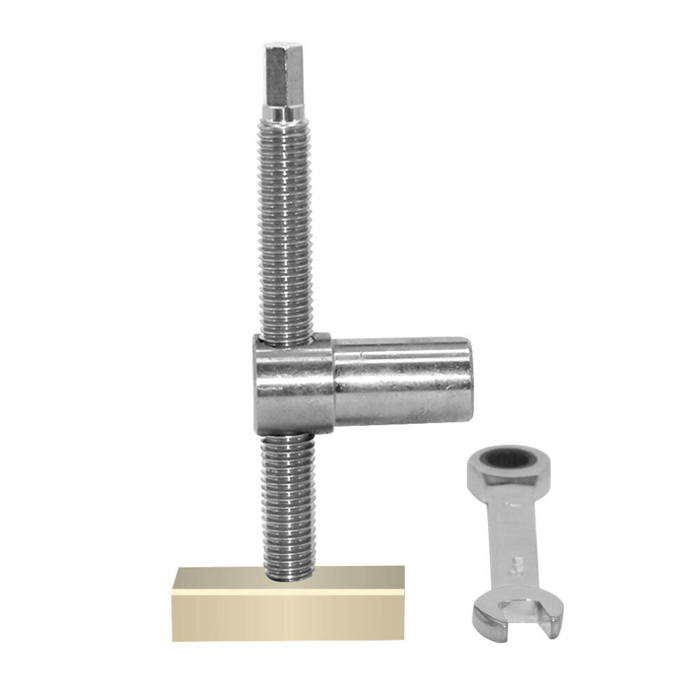 (Red 19mm2 vise 4 tenons) Sturdy Stainless Steel Woodworking Desktop Press, Adjustable 19mm/20mm, Lightweight, Durable, Easy to Use