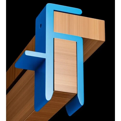 (4 PCS) Wardrobe Closing Board Clip - Durable ABS, Adjustable for 16-18mm Cabinets, Easy Setup, Precise Marking, Portable Tool 2
