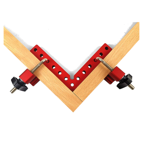 (120mm) Woodworking Precision Clamping Square - L-Shaped Fixture for Panel Positioning & Right Angle Alignment Tool 2