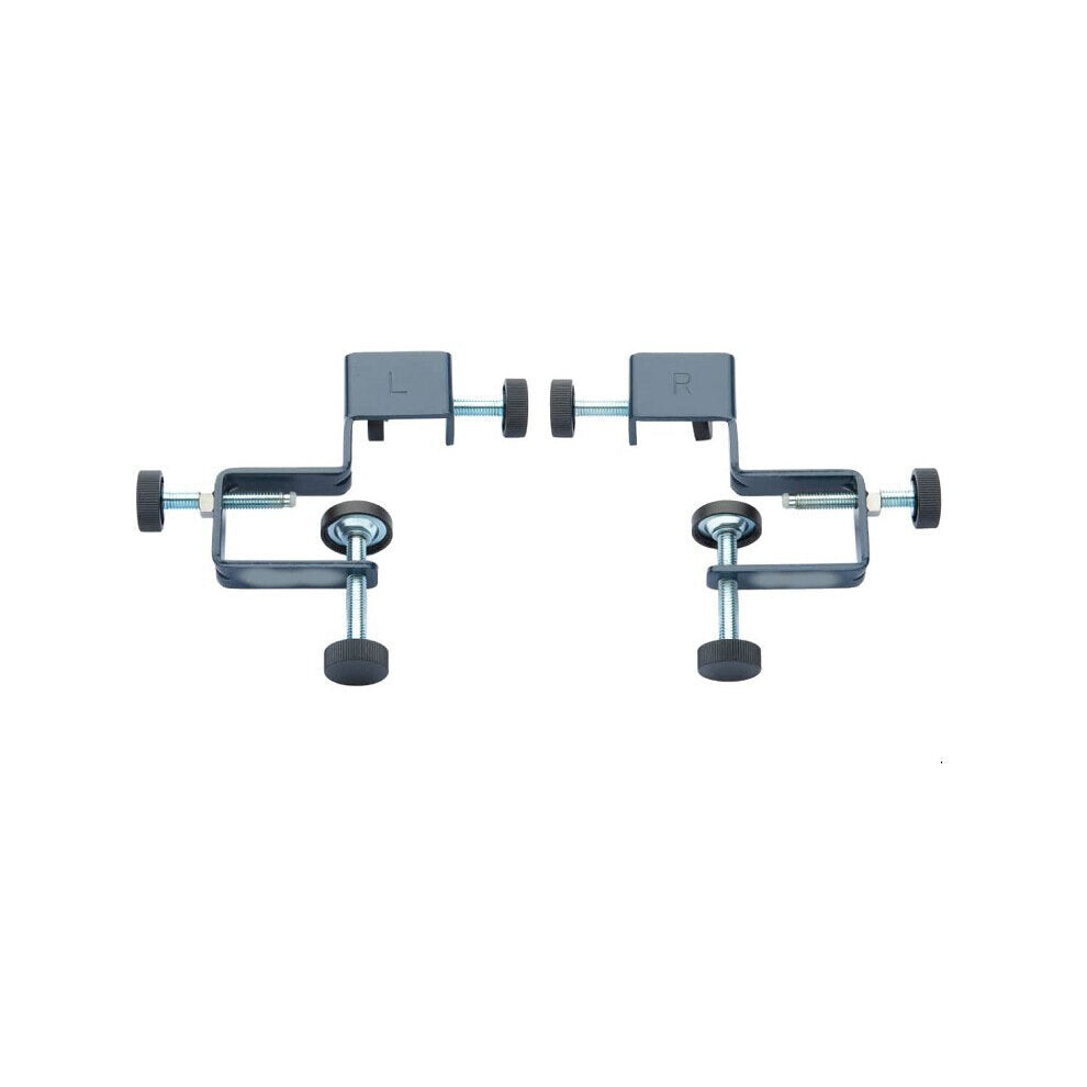 2pcs Drawer Front Installation Clamps - Steel Mounting Clips for Precise Cabinet Drawer Alignment
