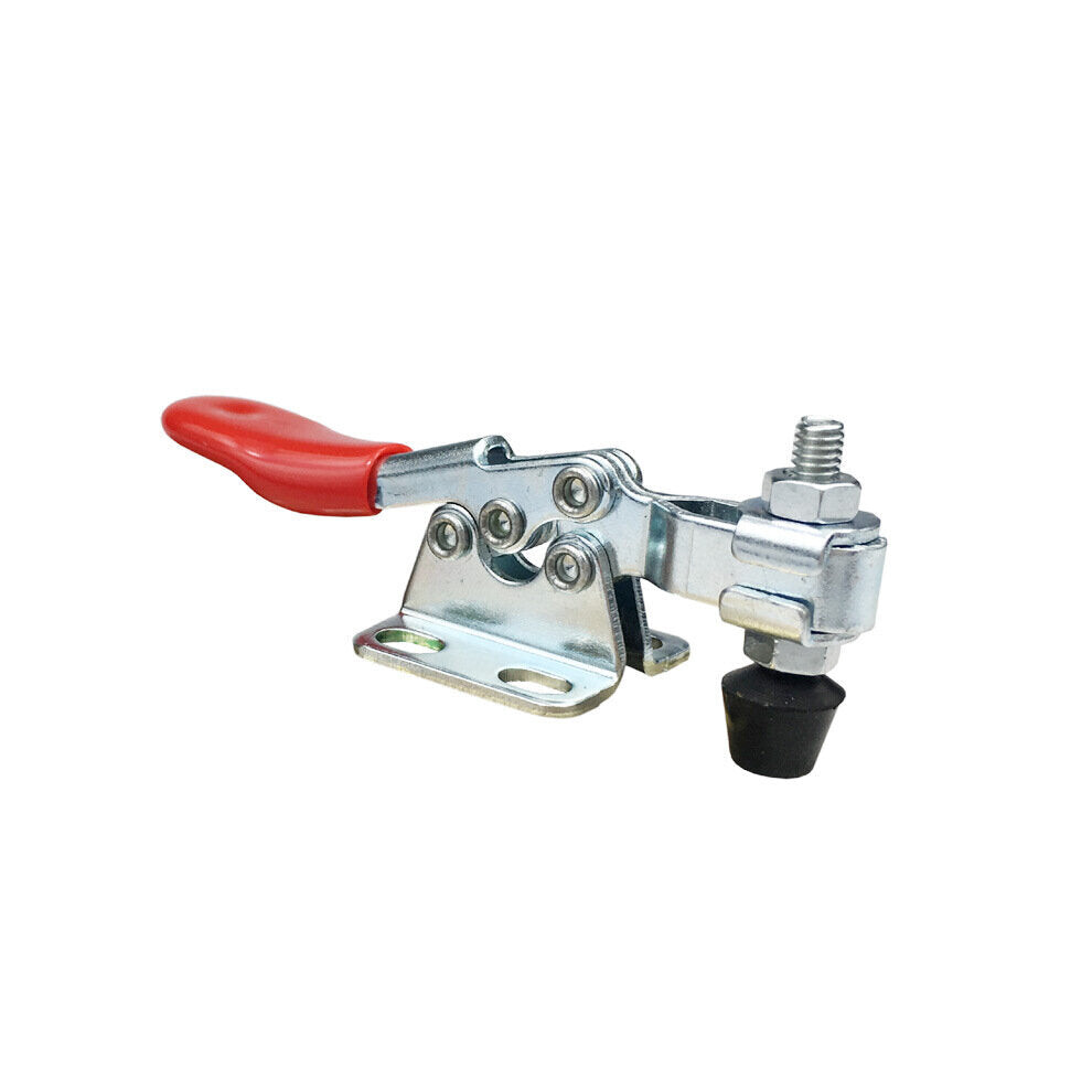 Horizontal Toggle Clamp - Secure Grip, Durable Steel, 27kg Capacity, Easy Vertical Removal, Ideal for Woodworking Projects