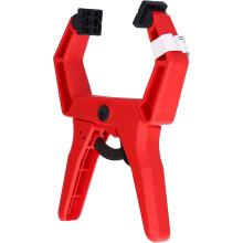 (2 Inch) High-Strength ABS G-Clamp with Scratch-Resistant Jaws, Ergonomic Handle, 2-4 Inch Options, 15kg Clamping Force