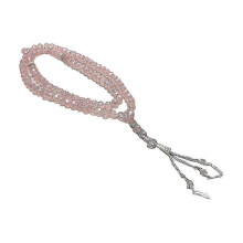 (Rose)9 Couleur 99 Perles de Prière Religieuse Tasbih Perles de Prière pour Voiture Pendentif Ornements Prière - ya
