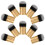 10pcs Billiard Cue Tips Professional Cue Tips Leather Billiard Tip Replacements Pool Cue Accessories 2
