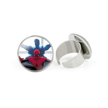 (05) Homecoming Cartoon Ring Verstellbarer offener Metallschmuck 2022